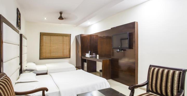 Hotel Mohan International Nuova Delhi Esterno foto